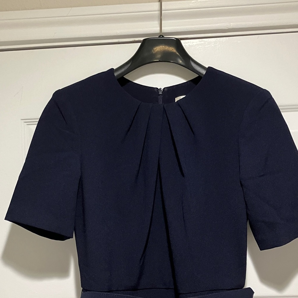 Elegant Navy Blue Dress